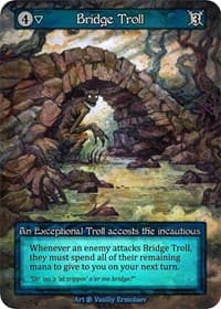 Bridge Troll - Beta - Sorcery: Contested Realm card