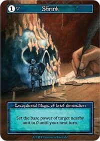 Shrink (Foil) - Beta - Sorcery: Contested Realm card
