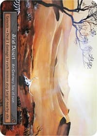 Arid Desert (Foil) - Beta - Sorcery: Contested Realm card