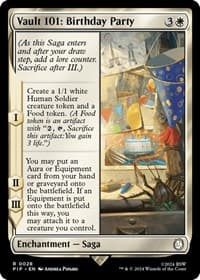 Vault 101: Birthday Party - Universes Beyond: Fallout - Magic: The Gathering card