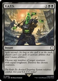V.A.T.S. - Universes Beyond: Fallout - Magic: The Gathering card