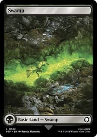 Swamp (0322) - Universes Beyond: Fallout - Magic: The Gathering card
