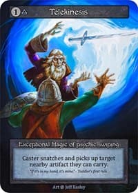 Telekinesis - Beta - Sorcery: Contested Realm card