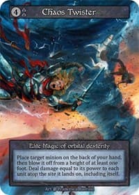 Chaos Twister - Beta - Sorcery: Contested Realm card