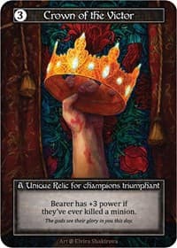 Crown of the Victor (Foil) - Beta - Sorcery: Contested Realm card