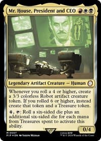 Mr. House, President and CEO - Universes Beyond: Fallout - Magic: The Gathering card