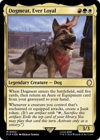 Dogmeat, Ever Loyal - Universes Beyond: Fallout - Magic: The Gathering card