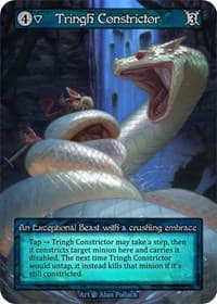 Tringh Constrictor - Beta - Sorcery: Contested Realm card