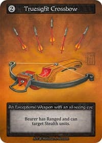 Truesight Crossbow - Beta - Sorcery: Contested Realm card