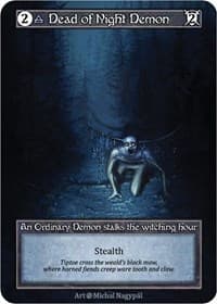 Dead of Night Demon (Foil) - Beta - Sorcery: Contested Realm card