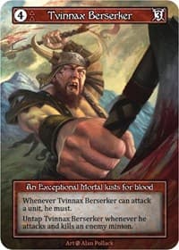 Tvinnax Berserker (Foil) - Beta - Sorcery: Contested Realm card