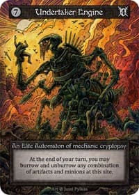Undertaker Engine - Beta - Sorcery: Contested Realm card