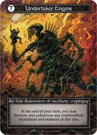Undertaker Engine (Foil) - Beta - Sorcery: Contested Realm card