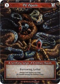 Pit Vipers (Foil) - Beta - Sorcery: Contested Realm card