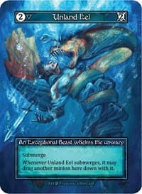 Unland Eel (Foil) - Beta - Sorcery: Contested Realm card