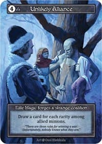 Unlikely Alliance (Foil) - Beta - Sorcery: Contested Realm card