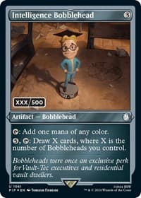 Intelligence Bobblehead (Serial Numbered) - Universes Beyond: Fallout - Magic: The Gathering card