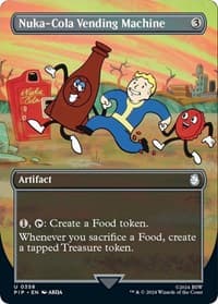 Nuka-Cola Vending Machine (Borderless) - Universes Beyond: Fallout - Magic: The Gathering card