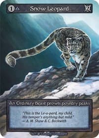 Snow Leopard - Beta - Sorcery: Contested Realm card