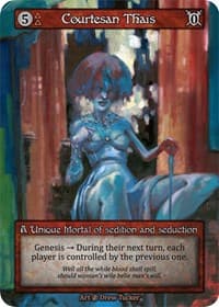 Courtesan Thaïs - Beta - Sorcery: Contested Realm card