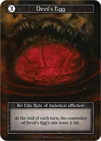Devil's Egg (Foil) - Beta - Sorcery: Contested Realm card