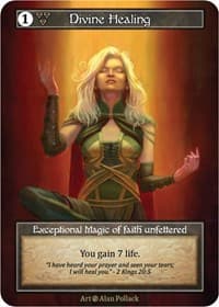 Divine Healing (Foil) - Beta - Sorcery: Contested Realm card