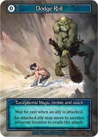 Dodge Roll (Foil) - Beta - Sorcery: Contested Realm card