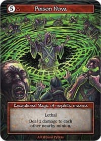 Poison Nova (Foil) - Beta - Sorcery: Contested Realm card
