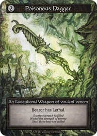 Poisonous Dagger - Beta - Sorcery: Contested Realm card
