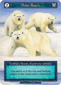 Polar Bears (Foil) - Beta - Sorcery: Contested Realm card