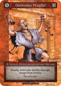 Doomsday Prophet - Beta - Sorcery: Contested Realm card