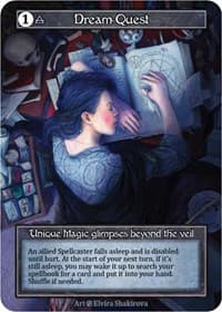 Dream-Quest (Foil) - Beta - Sorcery: Contested Realm card