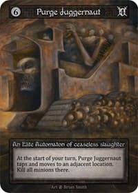 Purge Juggernaut - Beta - Sorcery: Contested Realm card