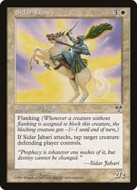 Sidar Jabari - Mirage - Magic: The Gathering card