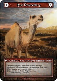 Raal Dromedary (Foil) - Beta - Sorcery: Contested Realm card