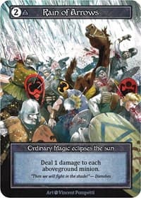Rain of Arrows (Foil) - Beta - Sorcery: Contested Realm card