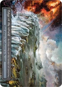 Edge of the World (Foil) - Beta - Sorcery: Contested Realm card