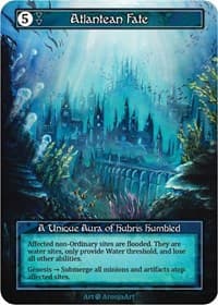 Atlantean Fate (Foil) - Beta - Sorcery: Contested Realm card