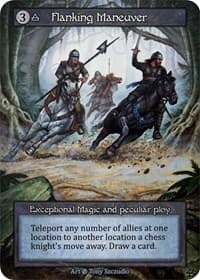 Flanking Maneuver - Beta - Sorcery: Contested Realm card
