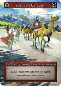 Azuridge Caravan - Beta - Sorcery: Contested Realm card