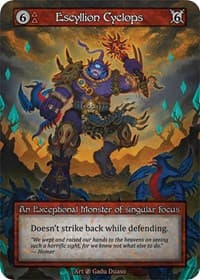 Escyllion Cyclops - Beta - Sorcery: Contested Realm card