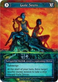 Guile Sirens (Foil) - Beta - Sorcery: Contested Realm card