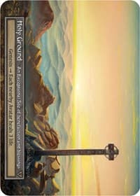 Holy Ground (Foil) - Beta - Sorcery: Contested Realm card