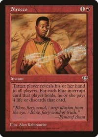 Sirocco - Mirage - Magic: The Gathering card
