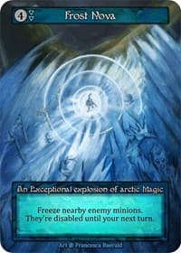 Frost Nova - Beta - Sorcery: Contested Realm card