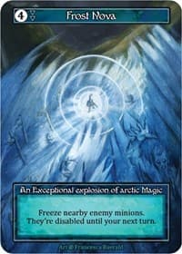 Frost Nova (Foil) - Beta - Sorcery: Contested Realm card