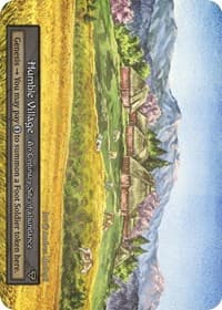 Humble Village - Beta - Sorcery: Contested Realm card
