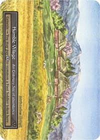Humble Village (Foil) - Beta - Sorcery: Contested Realm card