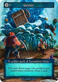 Geyser - Beta - Sorcery: Contested Realm card