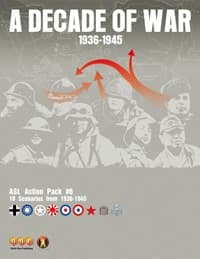 ASL Action Pack 6: A Decade of War - Multi-Man Publishing - Boardgames card